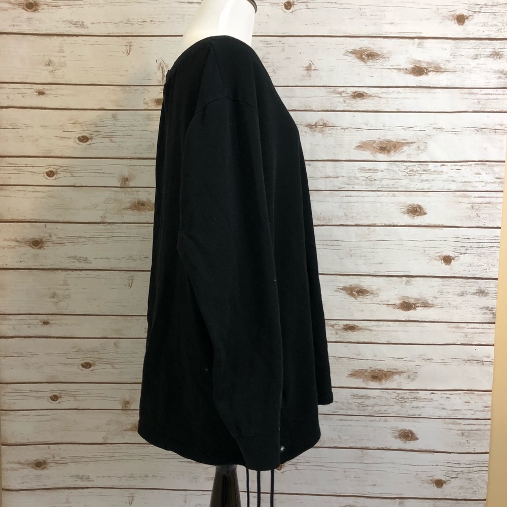 Torrid | Lace Up Front Sweatshirt Size 2 - Picture 5 of 7